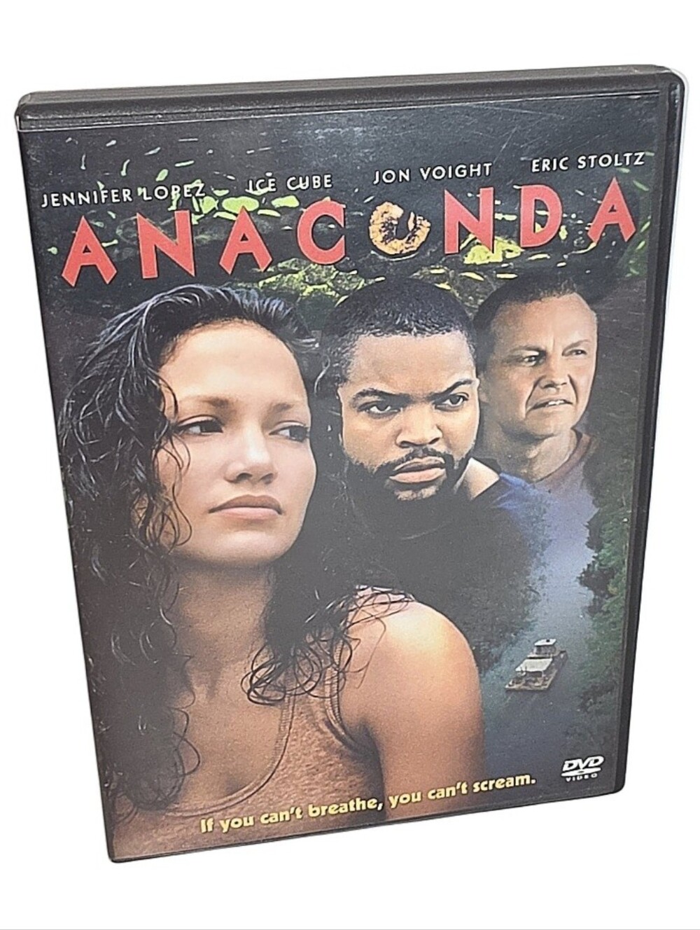Anaconda (1997) DVD starring Jennifer Lopez and Ice Cube